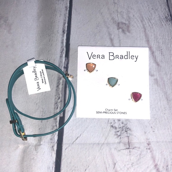 Vera Bradley Jewelry - Charms Adjustable Wrap Bracelet by Vera Bradley Vera Bradley Jewelry - Charms Adjustable Wrap Bracelet by Vera Bradley